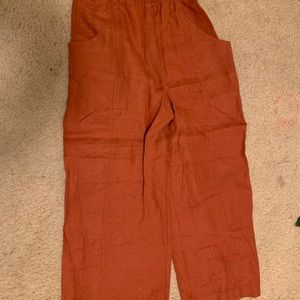 Elizabeth Suzann linen wide leg pants